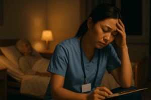 介護職の夜勤がきついと感じる理由と負担を軽減する3つのコツ